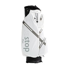 JuCad Aquastop Plus cart bag, bílo/šedý