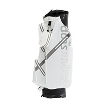 JuCad Aquastop Plus cart bag, bílo/šedý