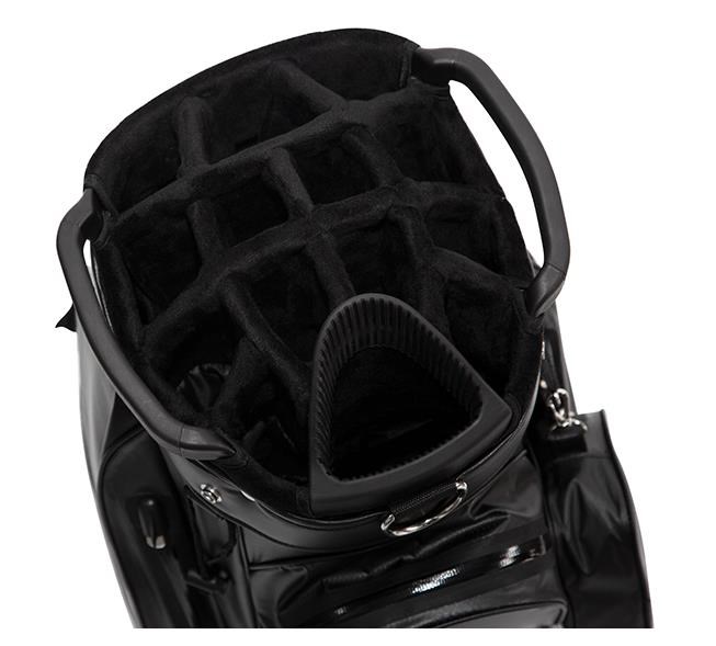 JuCad Aquastop Plus cart bag, bílo/šedý