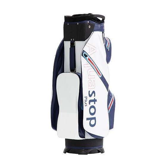 JuCad Aquastop Plus cart bag, bílo/modro/červený