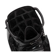 JuCad Aquastop Plus cart bag, bílo/modro/červený