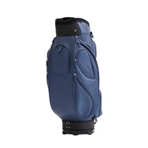JuCad Style cart bag, dark blue/leather optic
