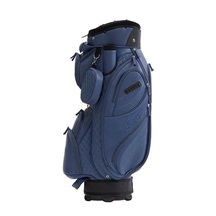 JuCad Style cart bag, dark blue/leather optic