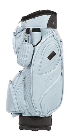 JuCad Style cart bag, bright blue/leather optic
