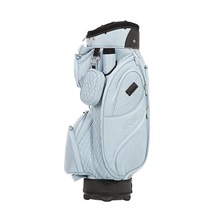 JuCad Style cart bag, bright blue/leather optic