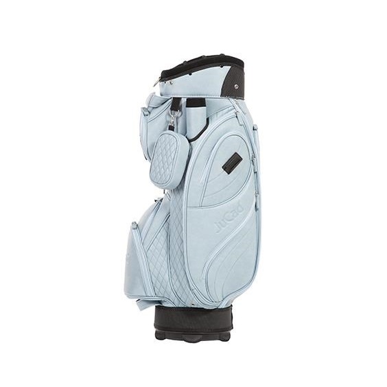 JuCad Style cart bag, bright blue/leather optic
