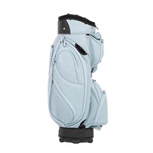 JuCad Style cart bag, bright blue/leather optic