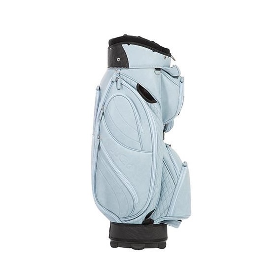 JuCad Style cart bag, bright blue/leather optic
