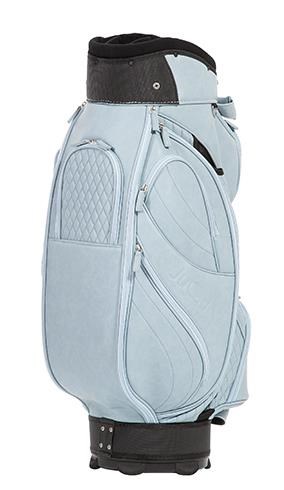 JuCad Style cart bag, bright blue/leather optic