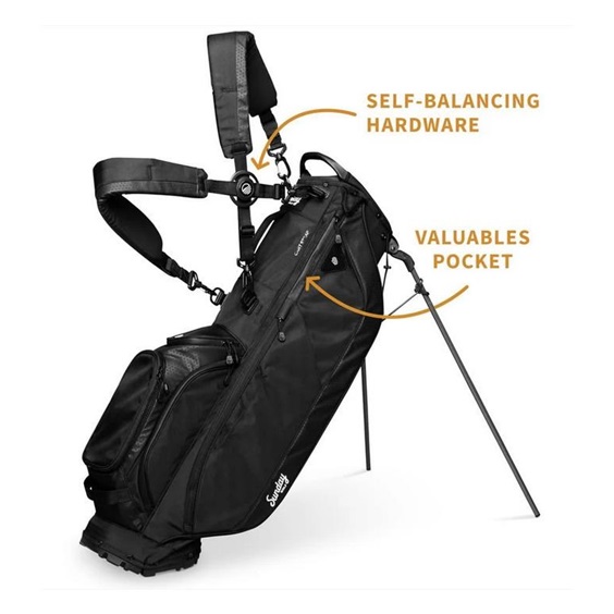 Sunday Golf Ryder S-Class stand bag, černý
