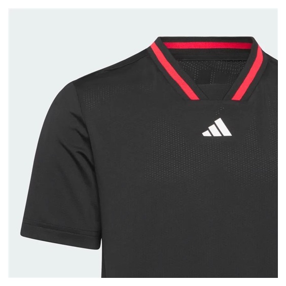 Adidas Sport Collar chlapecké polo, černé