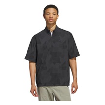 Adidas Go-To DWR short sleeve half-zip pánská mikina, černá