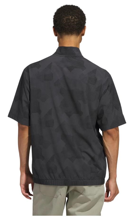 Adidas Go-To DWR short sleeve half-zip pánská mikina, černá