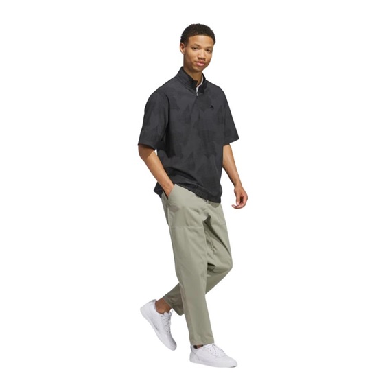 Adidas Go-To DWR short sleeve half-zip pánská mikina, černá