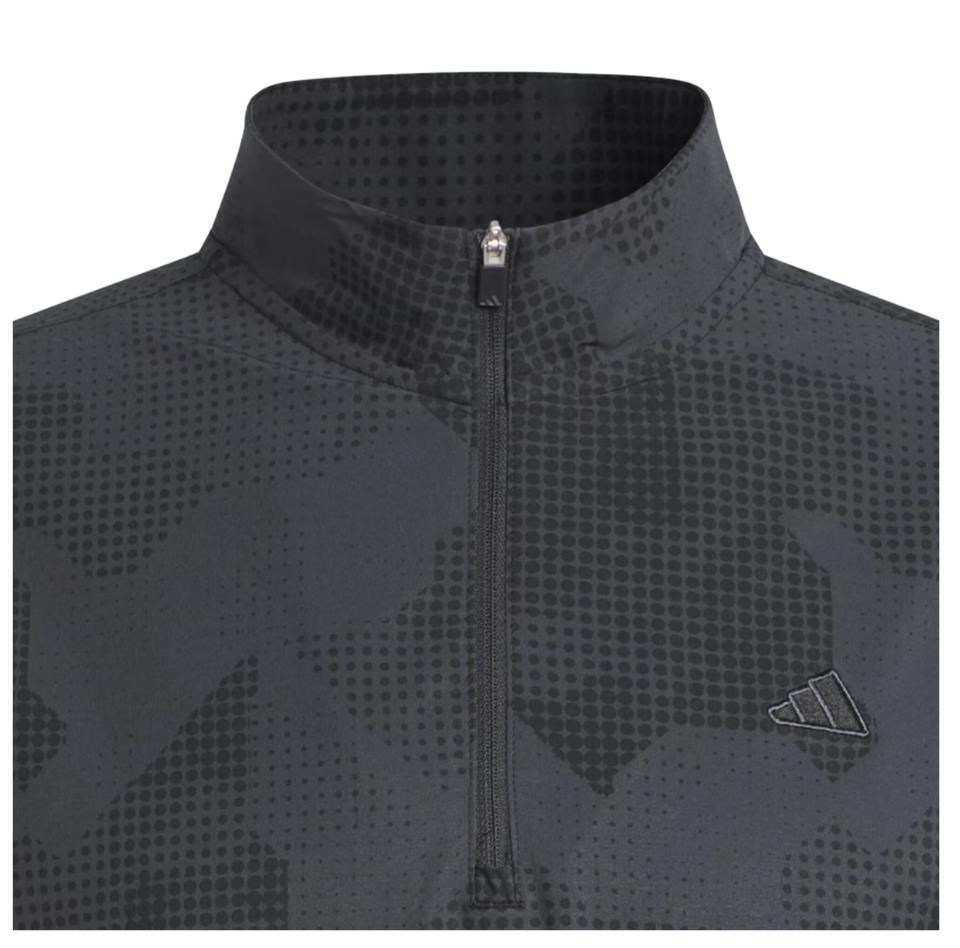 Adidas Go-To DWR short sleeve half-zip pánská mikina, černá