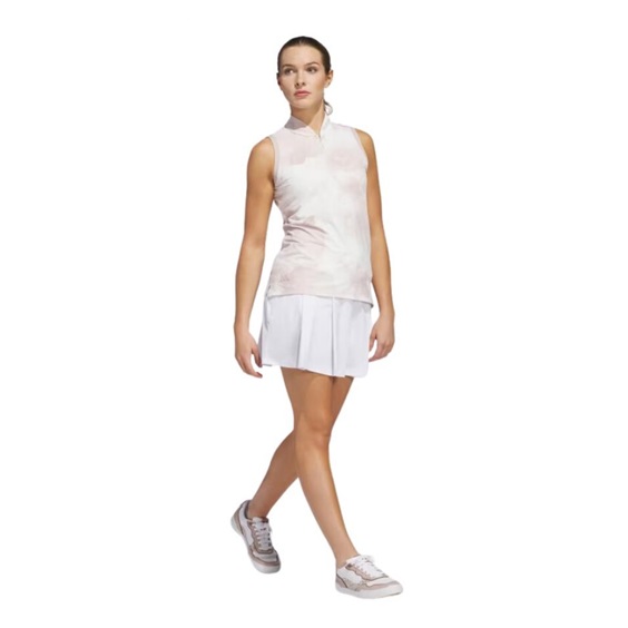 Adidas Ultimate365 Tour dámské polo, wonder taupe