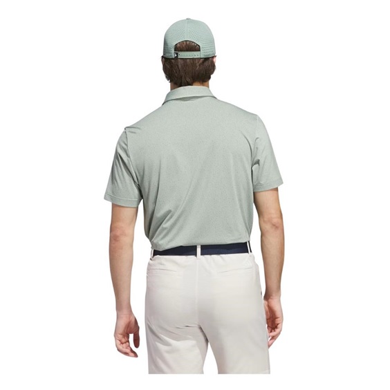 Adidas Ultimate365 Mini Bunker pánské polo, silver green