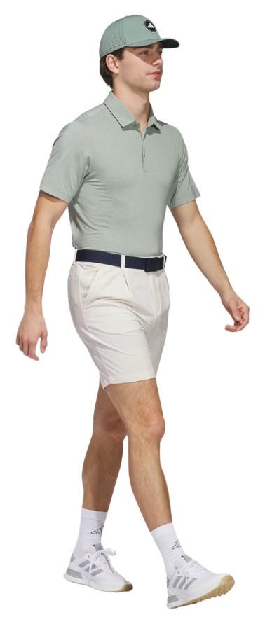 Adidas Ultimate365 Mini Bunker pánské polo, silver green