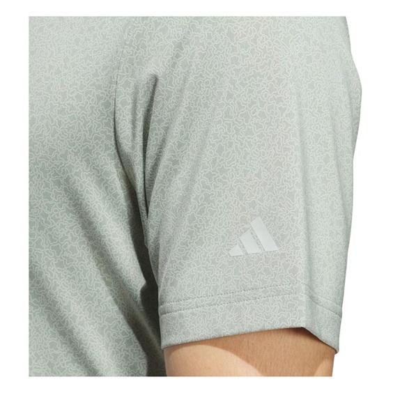 Adidas Ultimate365 Mini Bunker pánské polo, silver green