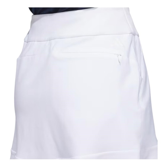 Adidas Ultimate365 Frilled golfová sukně, bílá