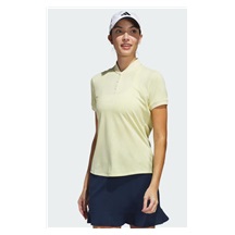 Adidas Ultimate365 Diamond Jacquard dámské polo, powder yellow