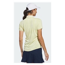 Adidas Ultimate365 Diamond Jacquard dámské polo, powder yellow