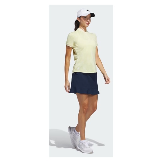 Adidas Ultimate365 Diamond Jacquard dámské polo, powder yellow
