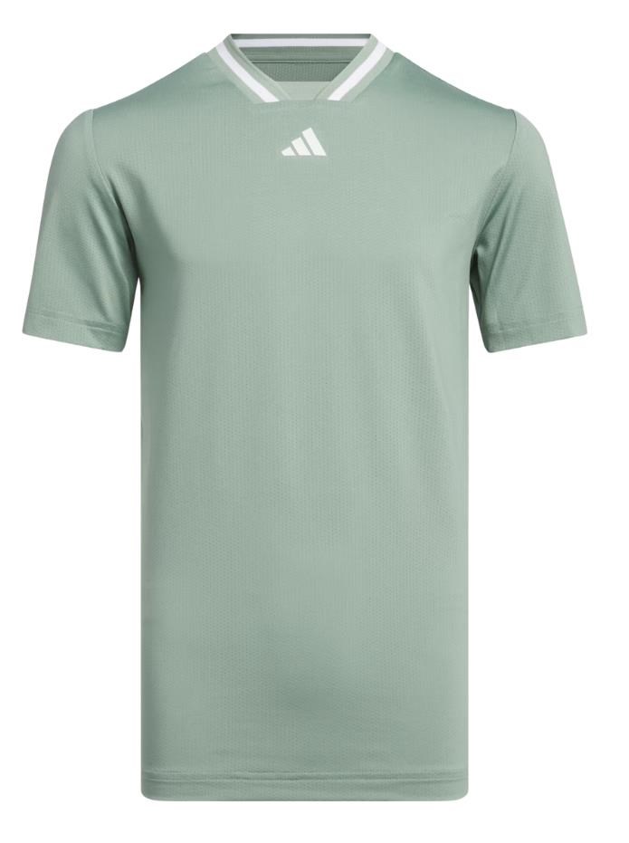 Adidas Collar dětské polo, silver green