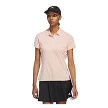 Adidas Ultimate365 Tour Twistknit dámské polo, powder coral