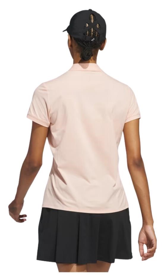 Adidas Ultimate365 Tour Twistknit dámské polo, powder coral