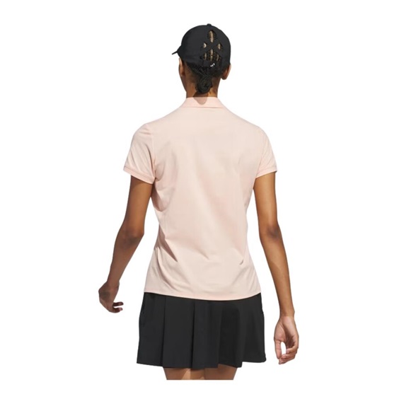 Adidas Ultimate365 Tour Twistknit dámské polo, powder coral