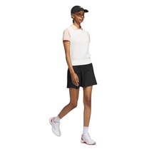 Adidas Ultimate365 Tour Twistknit dámské polo, powder coral