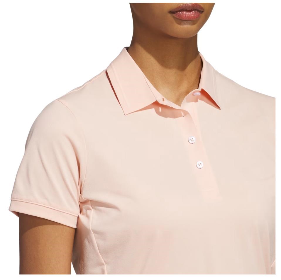 Adidas Ultimate365 Tour Twistknit dámské polo, powder coral