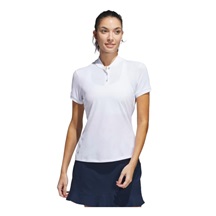 Adidas Ultimate365 Diamond Jacquard dámské polo, bílé