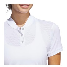 Adidas Ultimate365 Diamond Jacquard dámské polo, bílé