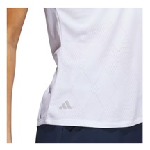 Adidas Ultimate365 Diamond Jacquard dámské polo, bílé