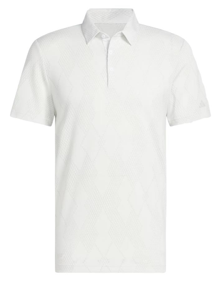 Adidas Ultimate365 Micro Texture pánské polo, bílé
