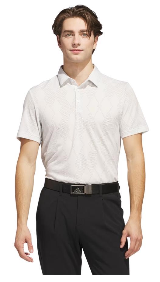 Adidas Ultimate365 Micro Texture pánské polo, bílé