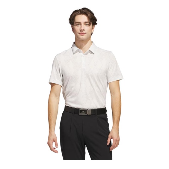Adidas Ultimate365 Micro Texture pánské polo, bílé