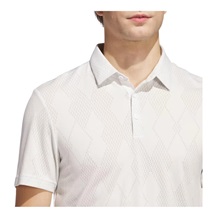 Adidas Ultimate365 Micro Texture pánské polo, bílé