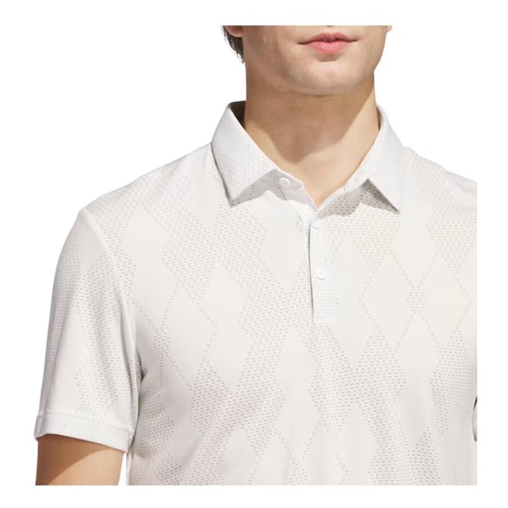 Adidas Ultimate365 Micro Texture pánské polo, bílé