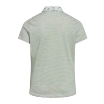 Adidas Ottoman Printed dětské polo, wonder silver/silver green