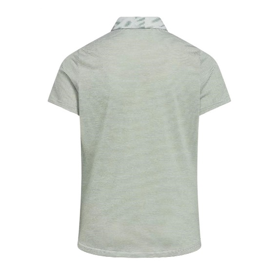 Adidas Ottoman Printed dětské polo, wonder silver/silver green