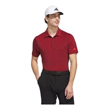 Adidas Ultimate365 Mini Bunker pánské polo, aurora ruby