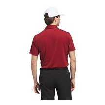 Adidas Ultimate365 Mini Bunker pánské polo, aurora ruby