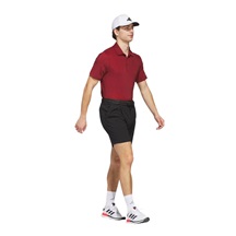 Adidas Ultimate365 Mini Bunker pánské polo, aurora ruby
