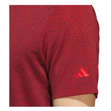 Adidas Ultimate365 Mini Bunker pánské polo, aurora ruby
