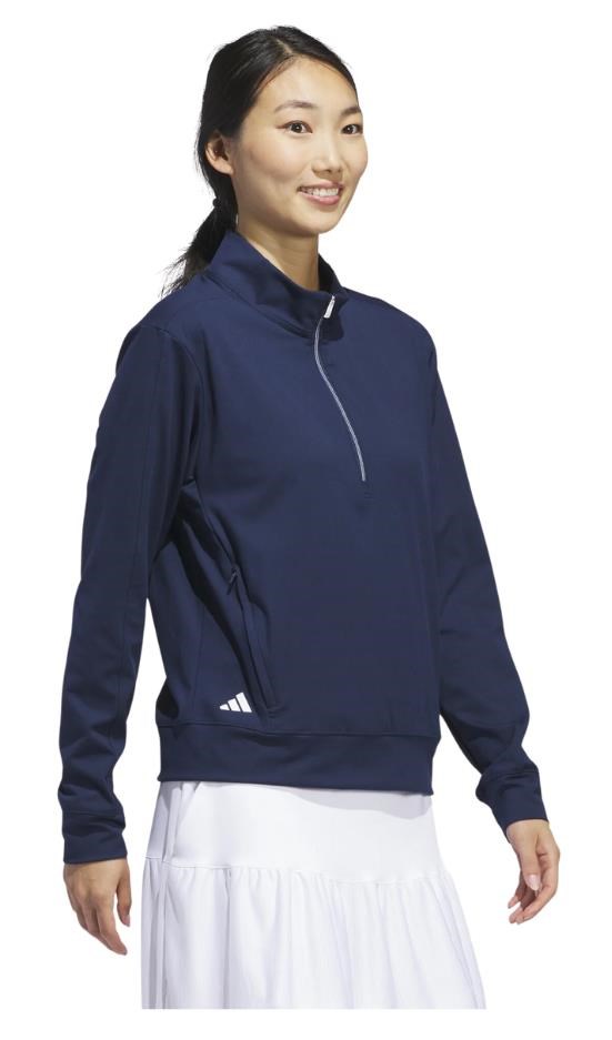 Adidas Ultimate365 Half-zip dámská mikina, modrá