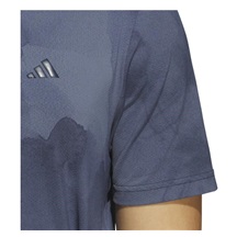 Adidas Tour Printed Mesh pánské polo, collegiate navy/preloved ink