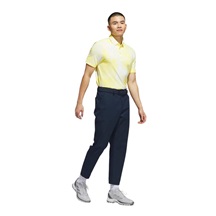 Adidas Ultimate365 Tour Printed pánské polo, bílo/žluté